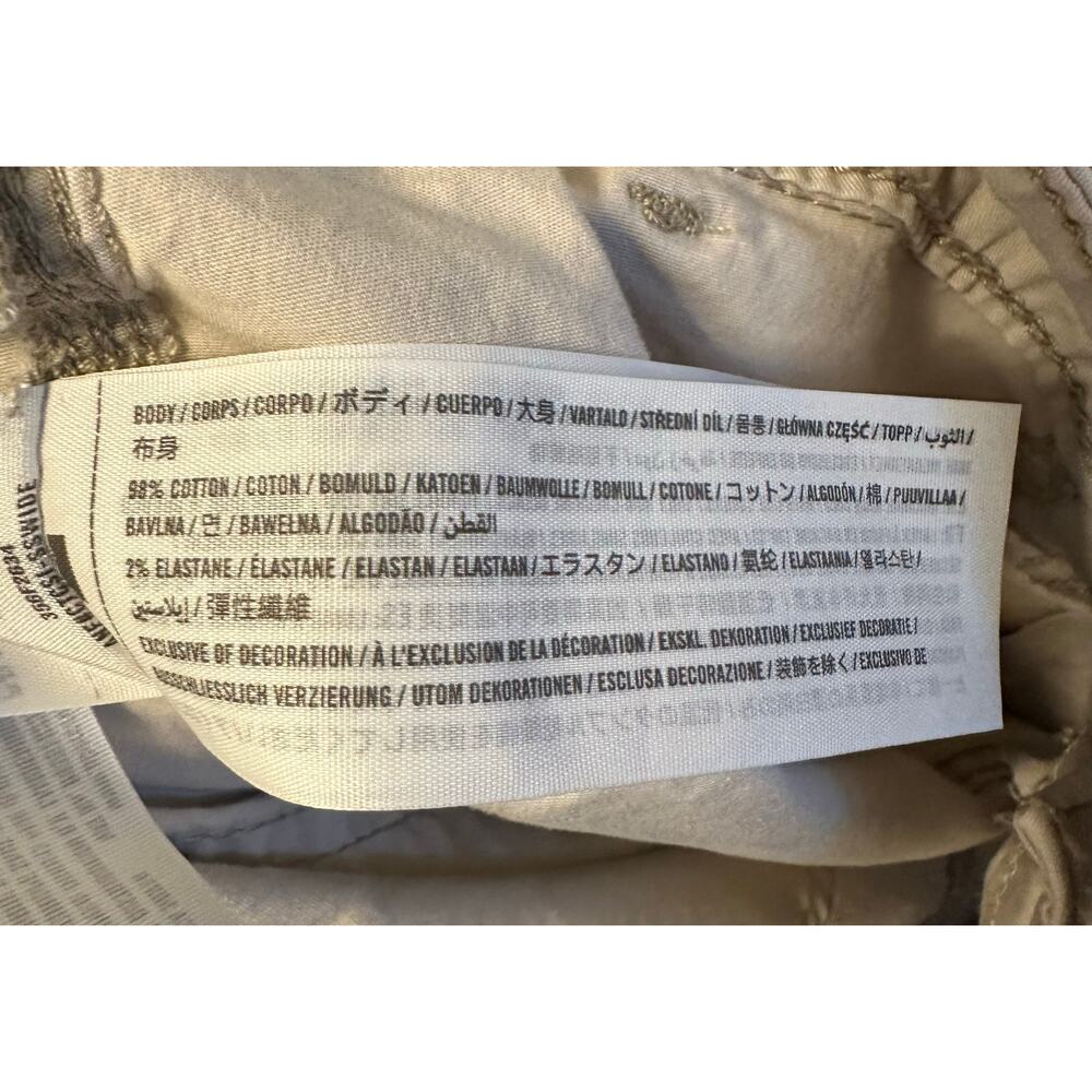 Hollister Mid Rise Relaxed Boot Cargo Pants Women Size 14 - Picture 10 of 11